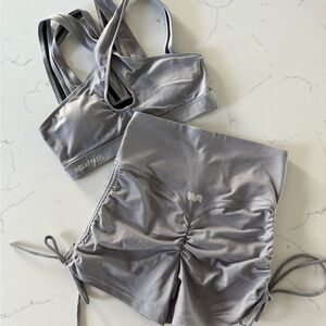 NEU apparel - Grey/Silver Athletic Set